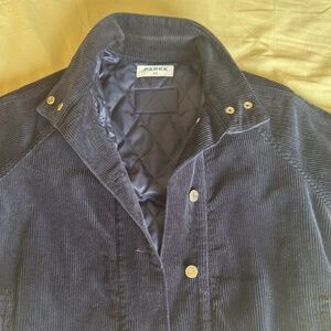 Lined Corduroy Bomber Jacket